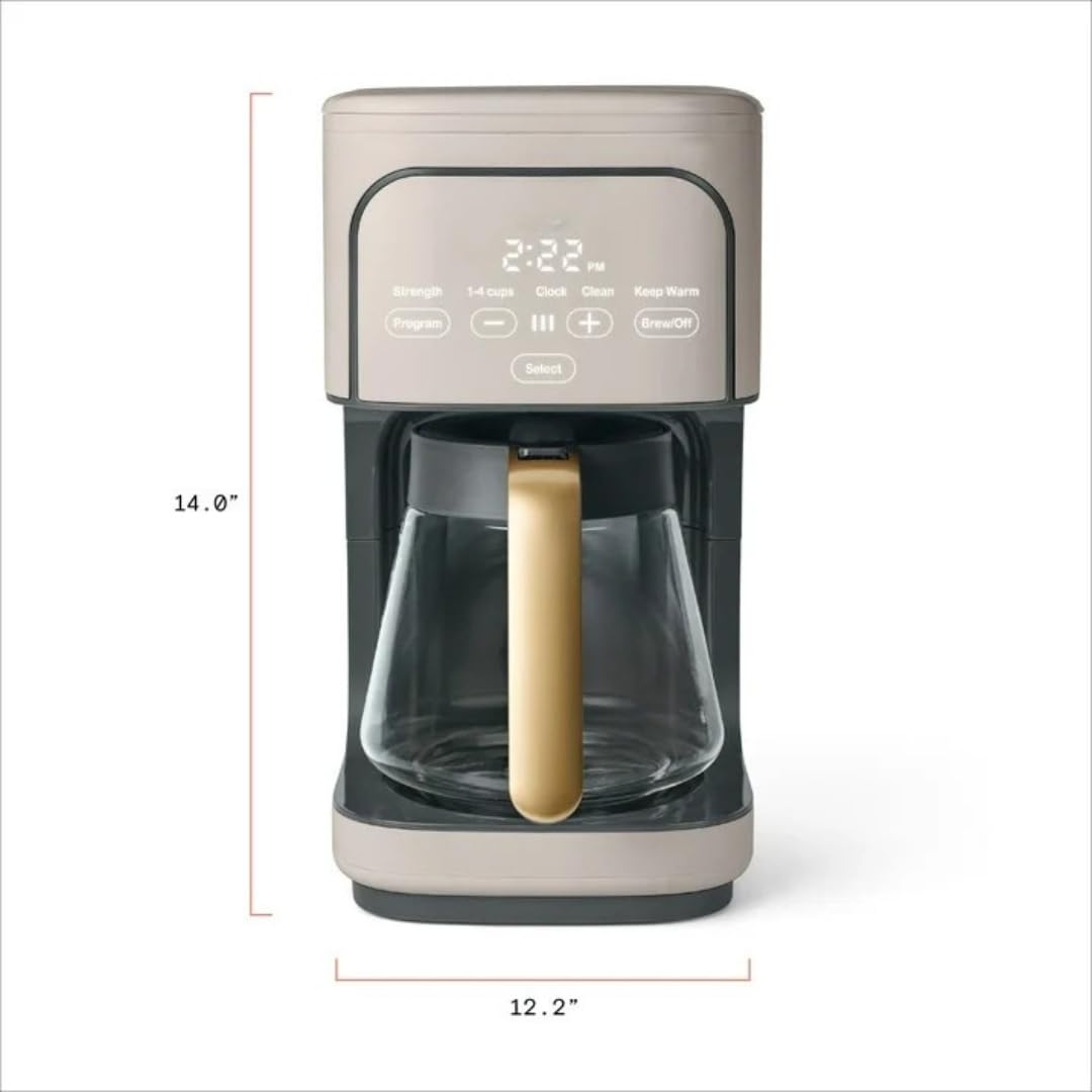 Programmable 12-Cup Coffee Maker with Touch Controls S1776