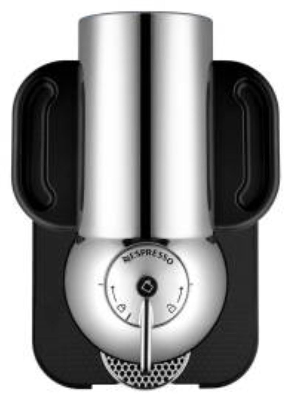 Chrome Coffee and Espresso Maker with Milk Frother J545426