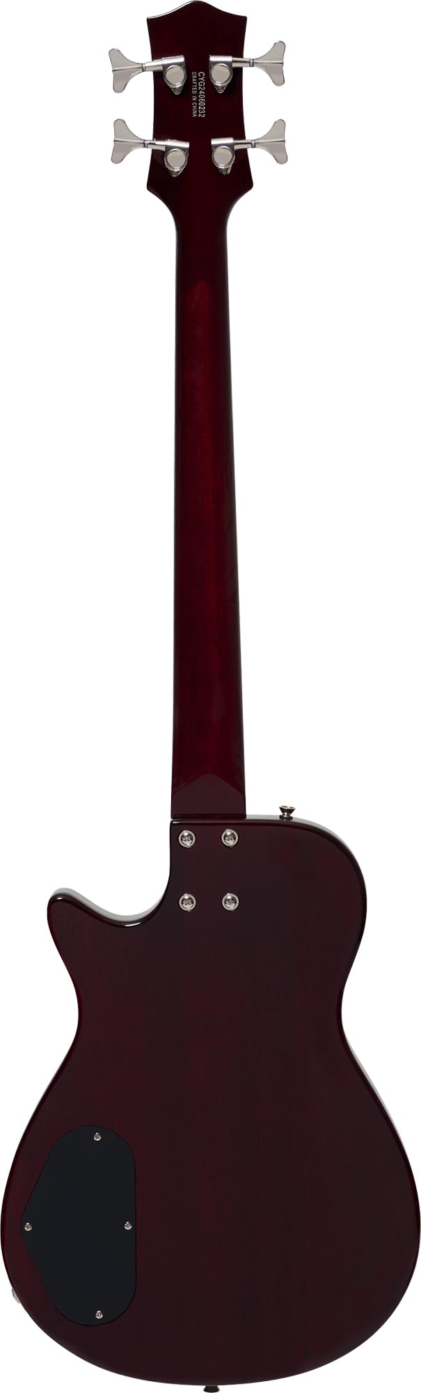Walnut Stain Short-Scale Electric Bass Guitar M8127