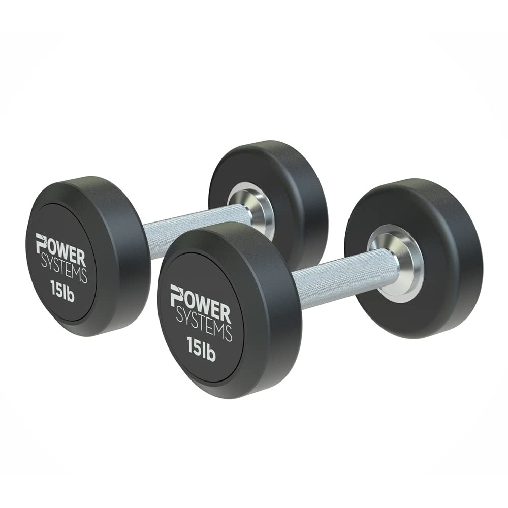 Round Rubber Dumbbell Pairs C996
