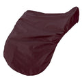 Burgundy Nylon English Saddle Cover R21518