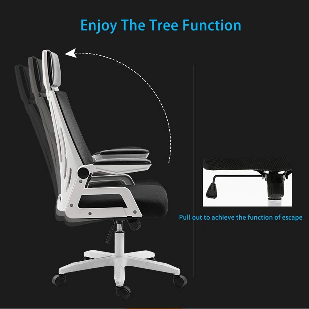 Ergonomic Mesh Office Chair with Tilt Function and Position Lock, Orange M63453