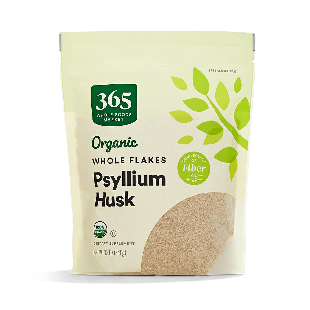 Organic Psyllium Husk 12 Ounce F772