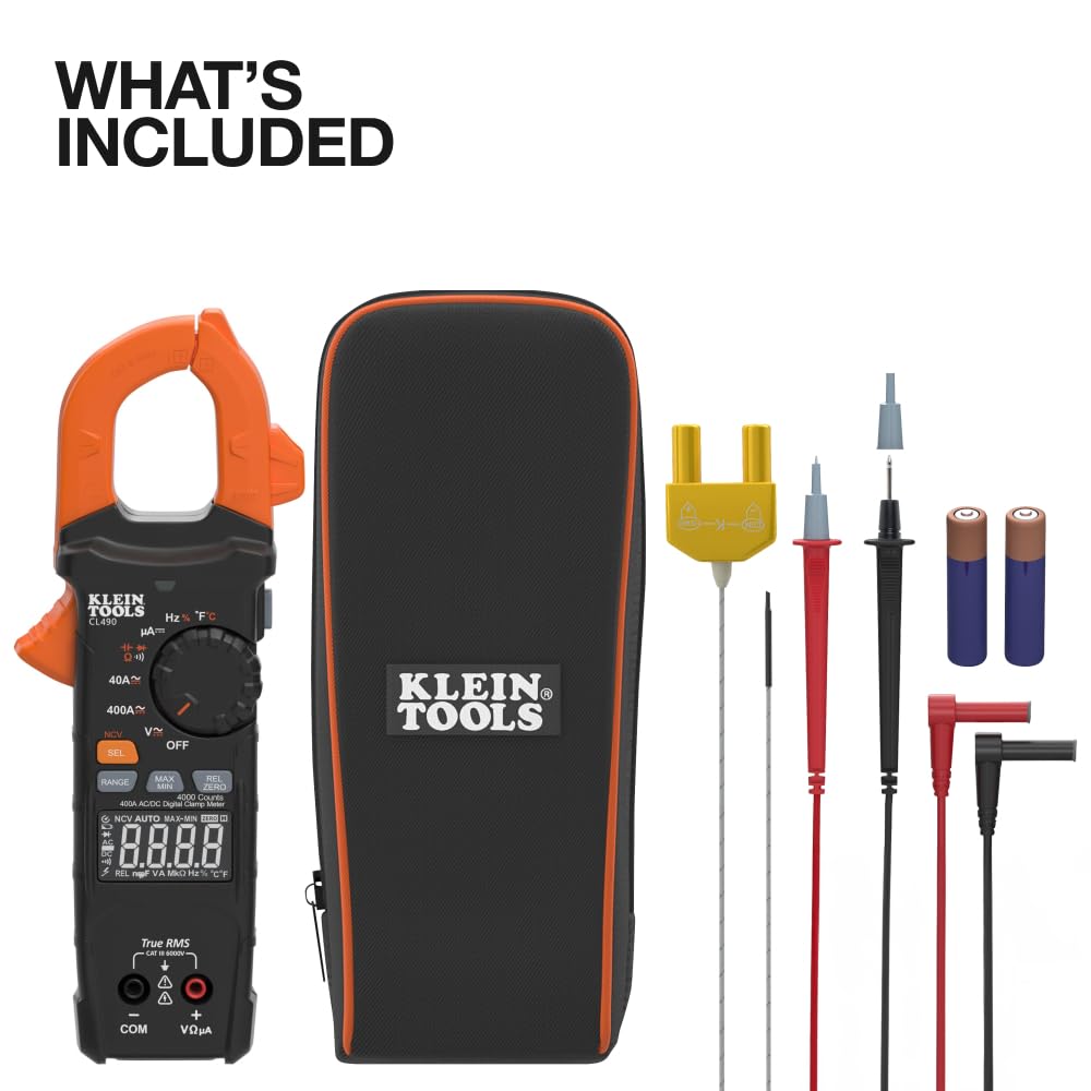 AC/DC Digital Clamp Meter with TRMS F30100