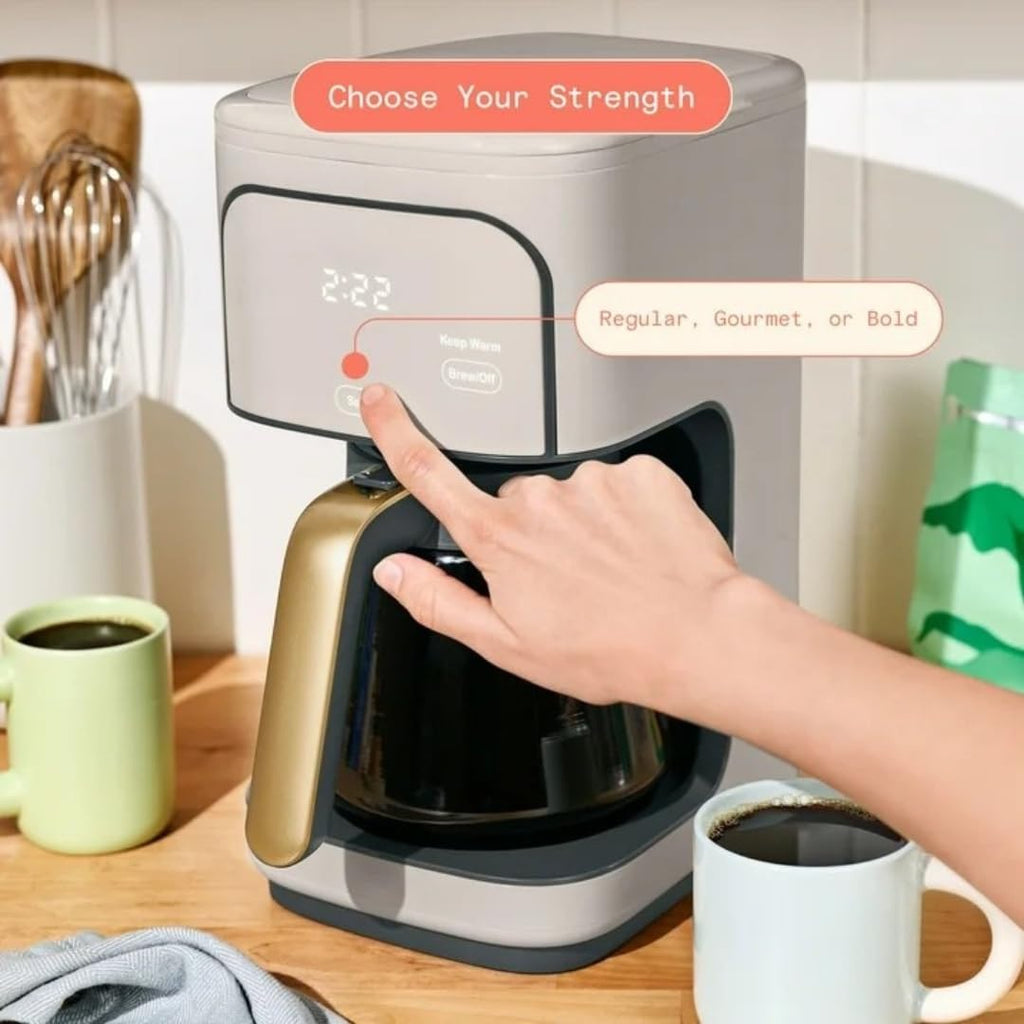 Programmable 12-Cup Coffee Maker with Touch Controls S1776