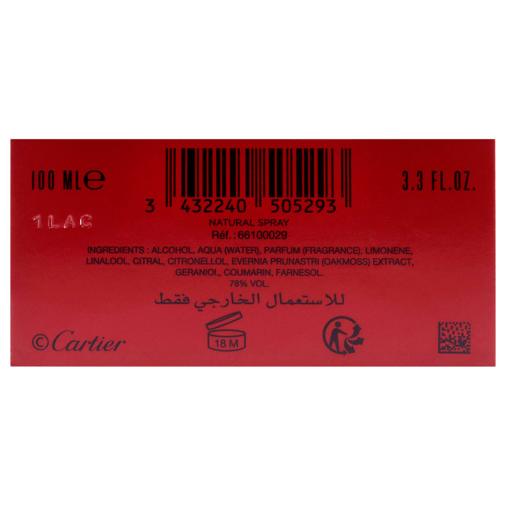 3.3 oz Eau de Toilette Spray E8267