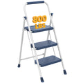 3 Step Folding Step Stool with Safety Lock B451