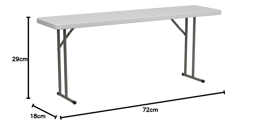 6-Foot Granite White Training Table A99337