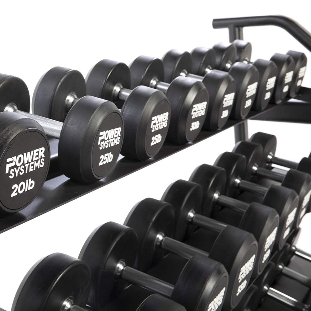 Round Rubber Dumbbell Pairs C996