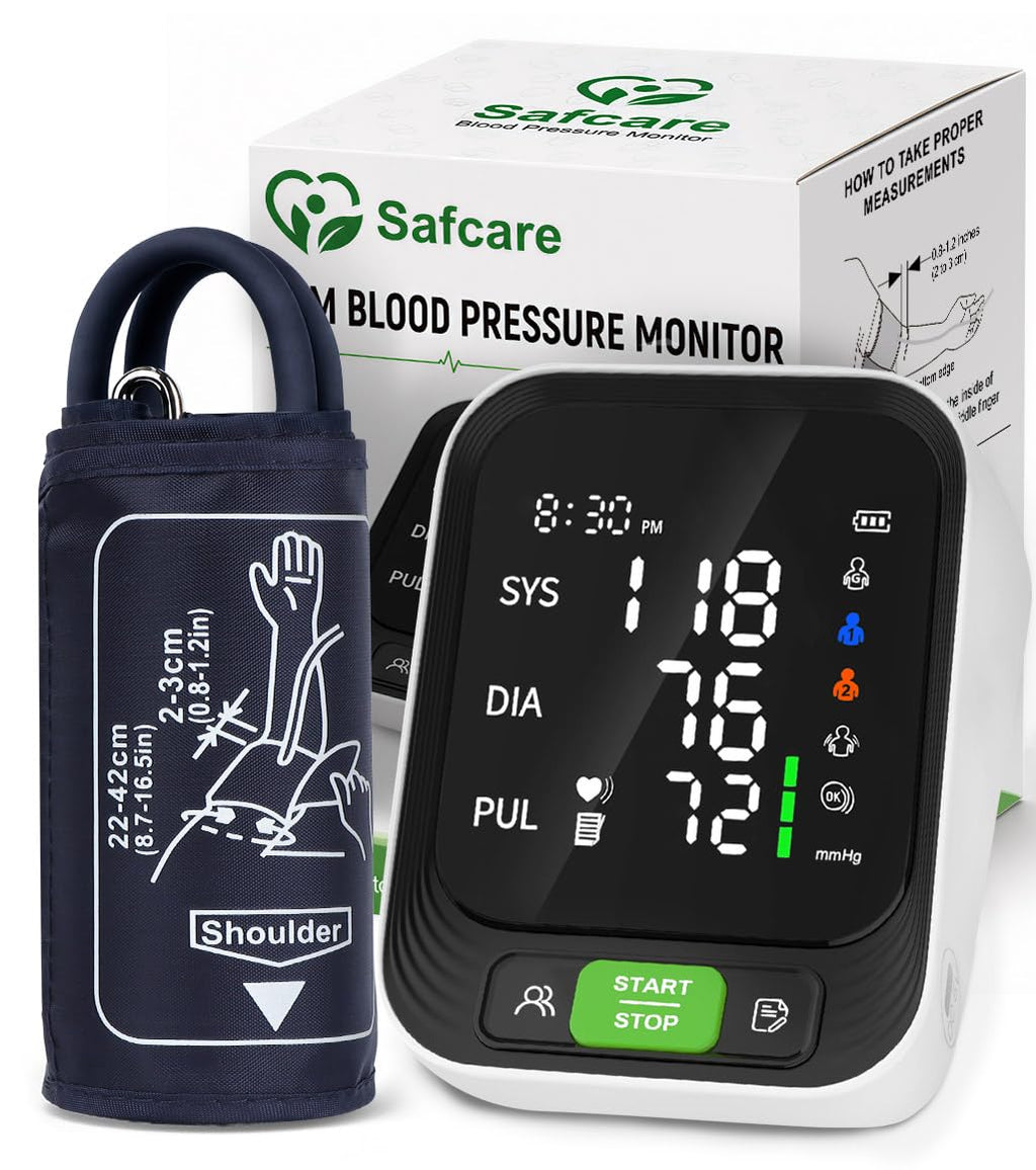 Upper Arm Blood Pressure Monitor with Large Cuff G8309