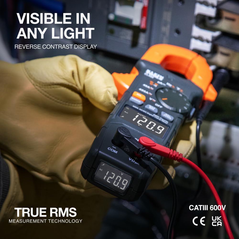 AC/DC Digital Clamp Meter with TRMS F30100