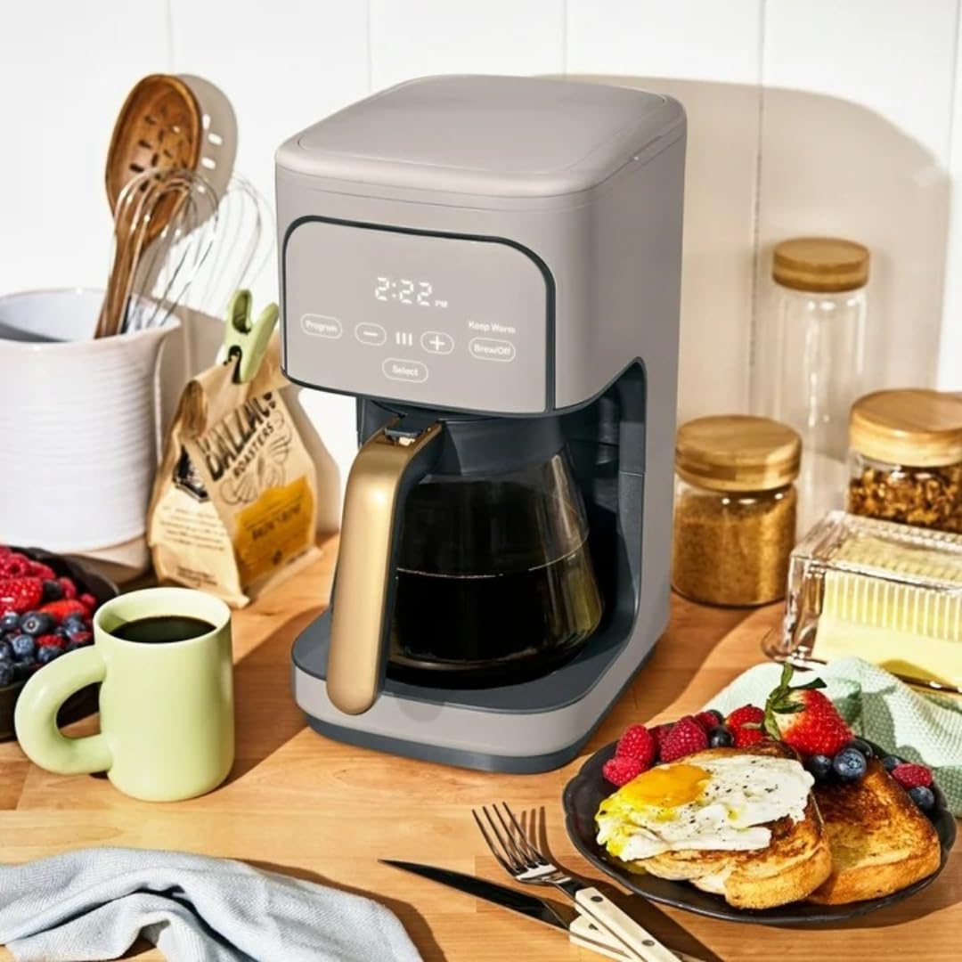 Programmable 12-Cup Coffee Maker with Touch Controls S1776