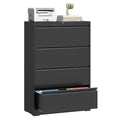 4 Drawer Metal File Cabinet with Lock L882