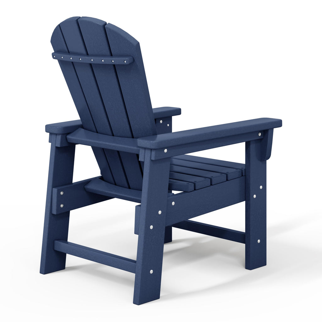 Navy Blue HDPE Adirondack Chair Z961078