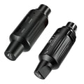 Wireless XLR Transmitter and Receiver for Microphones, 7-Channels 130ft Range, 2.4GHz Auto-Sync, Black Z370
