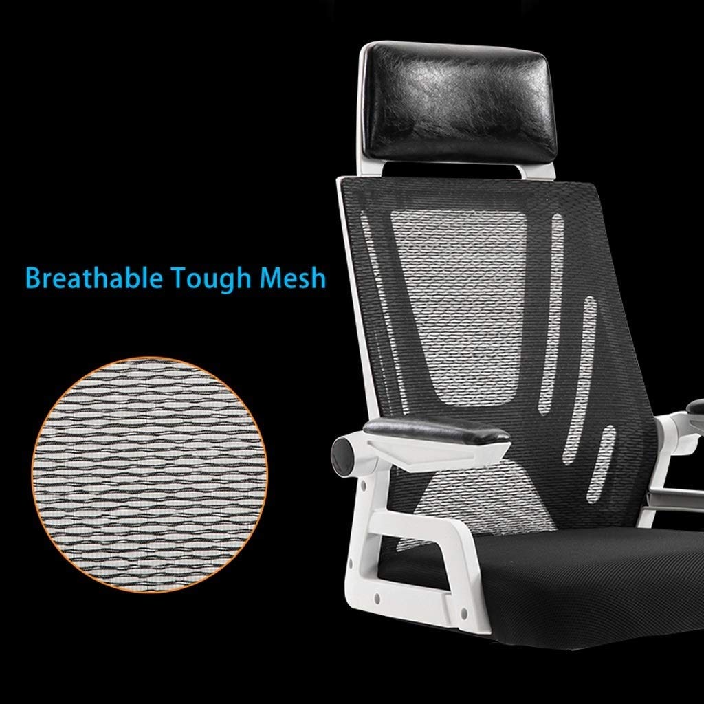 Ergonomic Mesh Office Chair with Tilt Function and Position Lock, Orange M63453