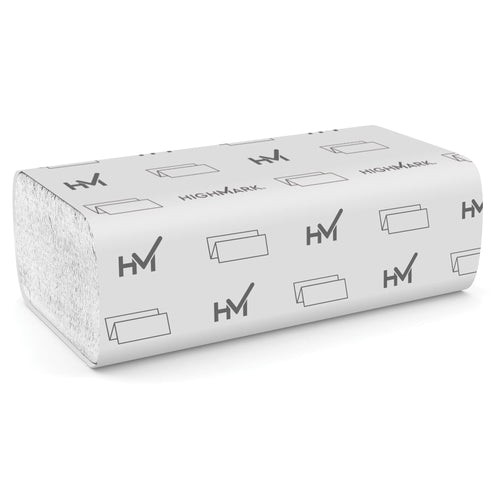 1-Ply White Recycled Paper Towels, 250 Sheets, 16 Packs A54589