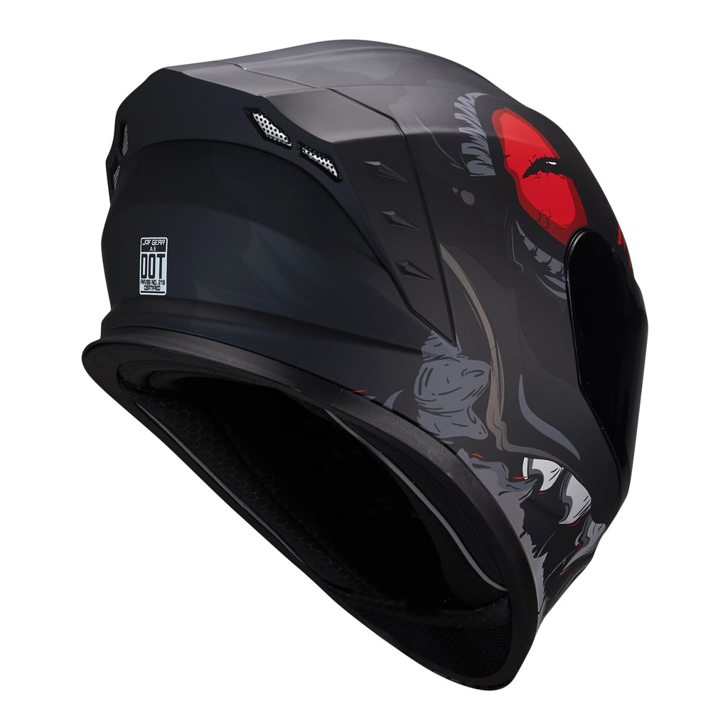 Full Face Dual Visor Motorcycle Helmet A515