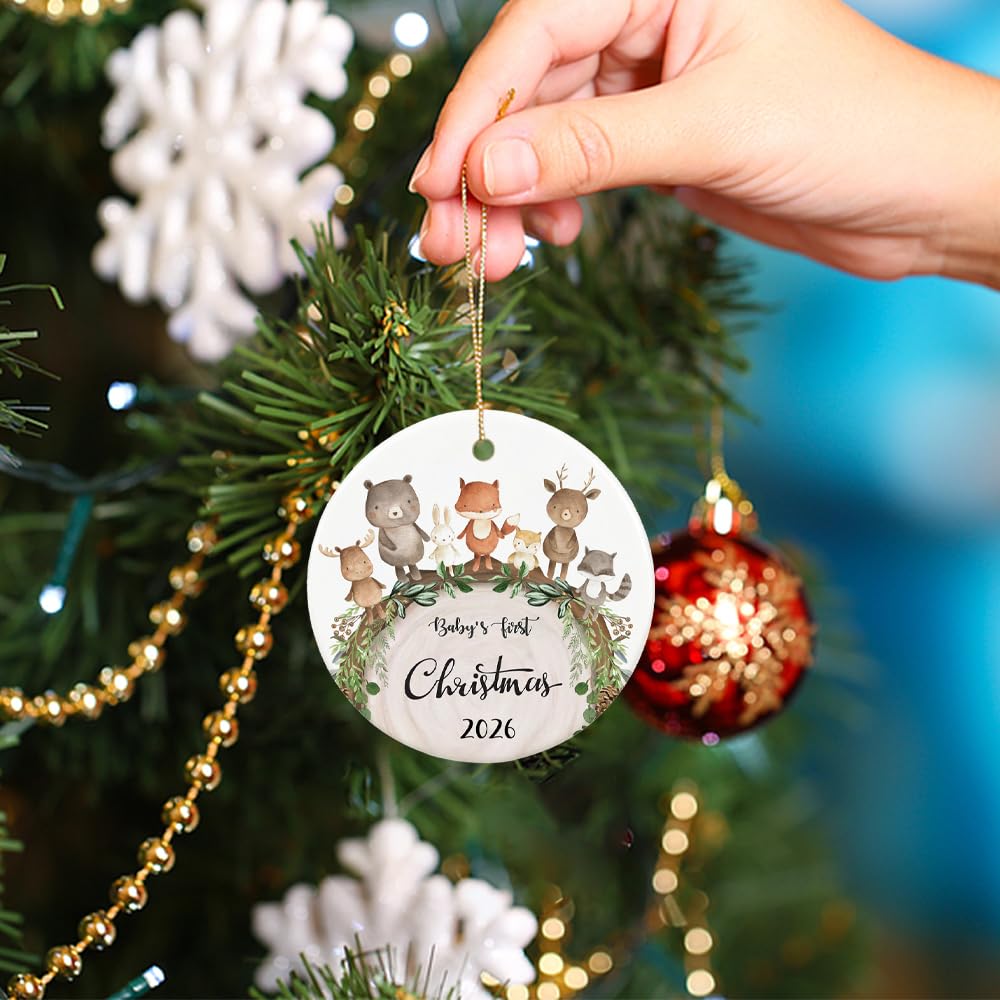 Baby First Christmas Ornament 2026 V17332