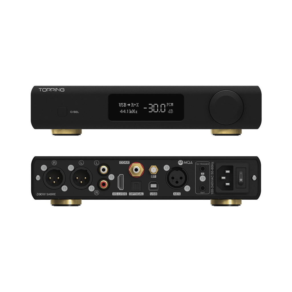 Black Desktop DAC Preamp B1856