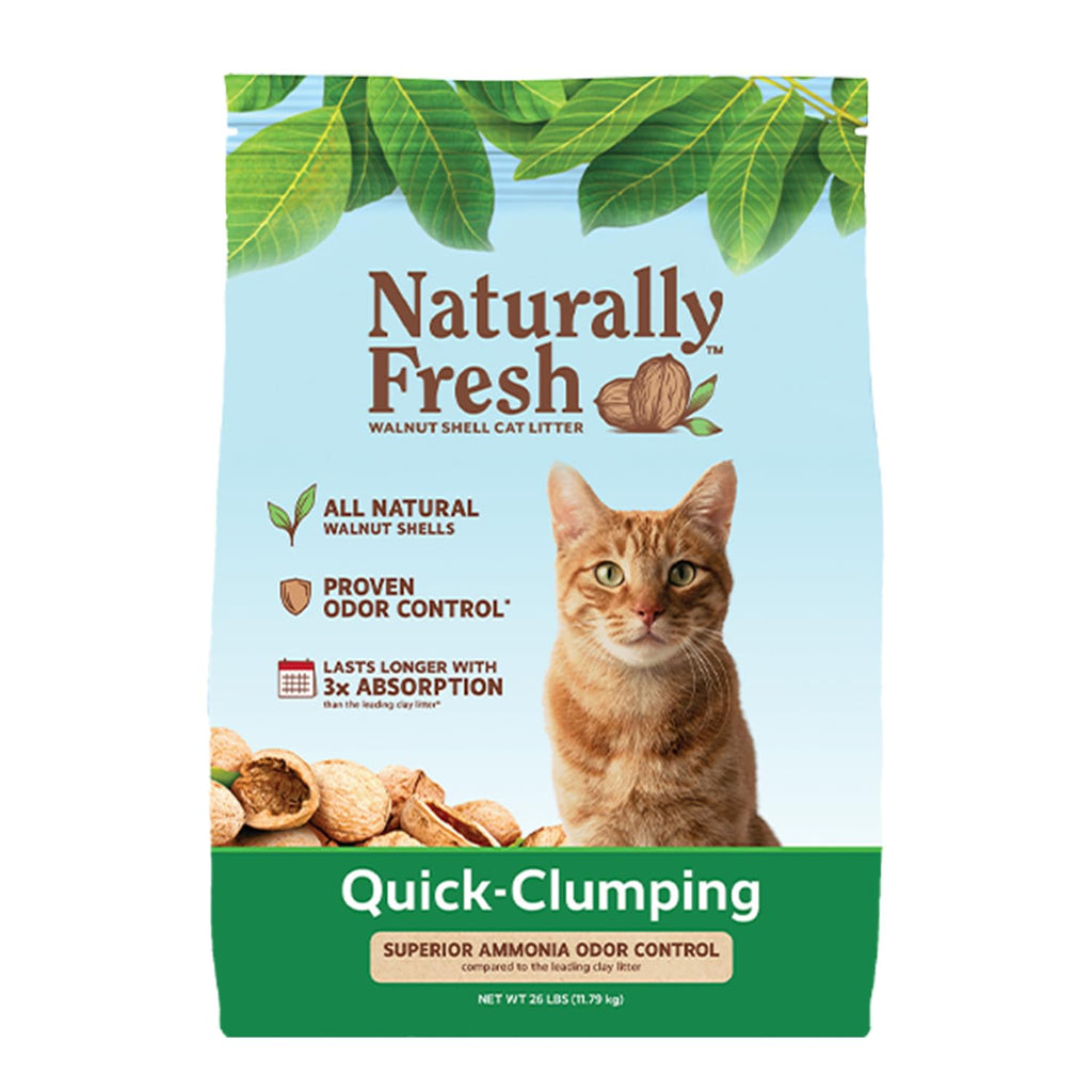 Unscented Walnut Shell Cat Litter 26 Lbs W373147