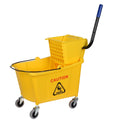 Commercial Mop Bucket on Wheels, 35-Quart J584337