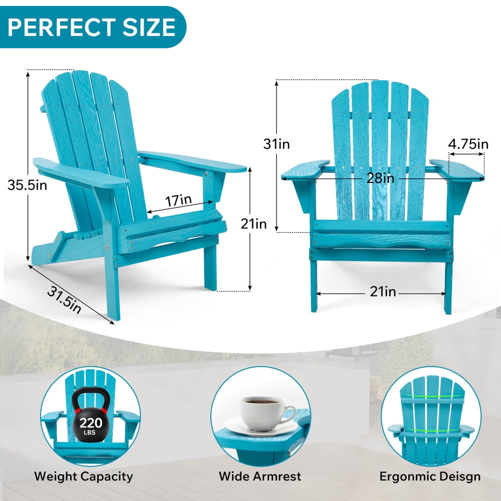 Folding Wooden Adirondack Chair M85333