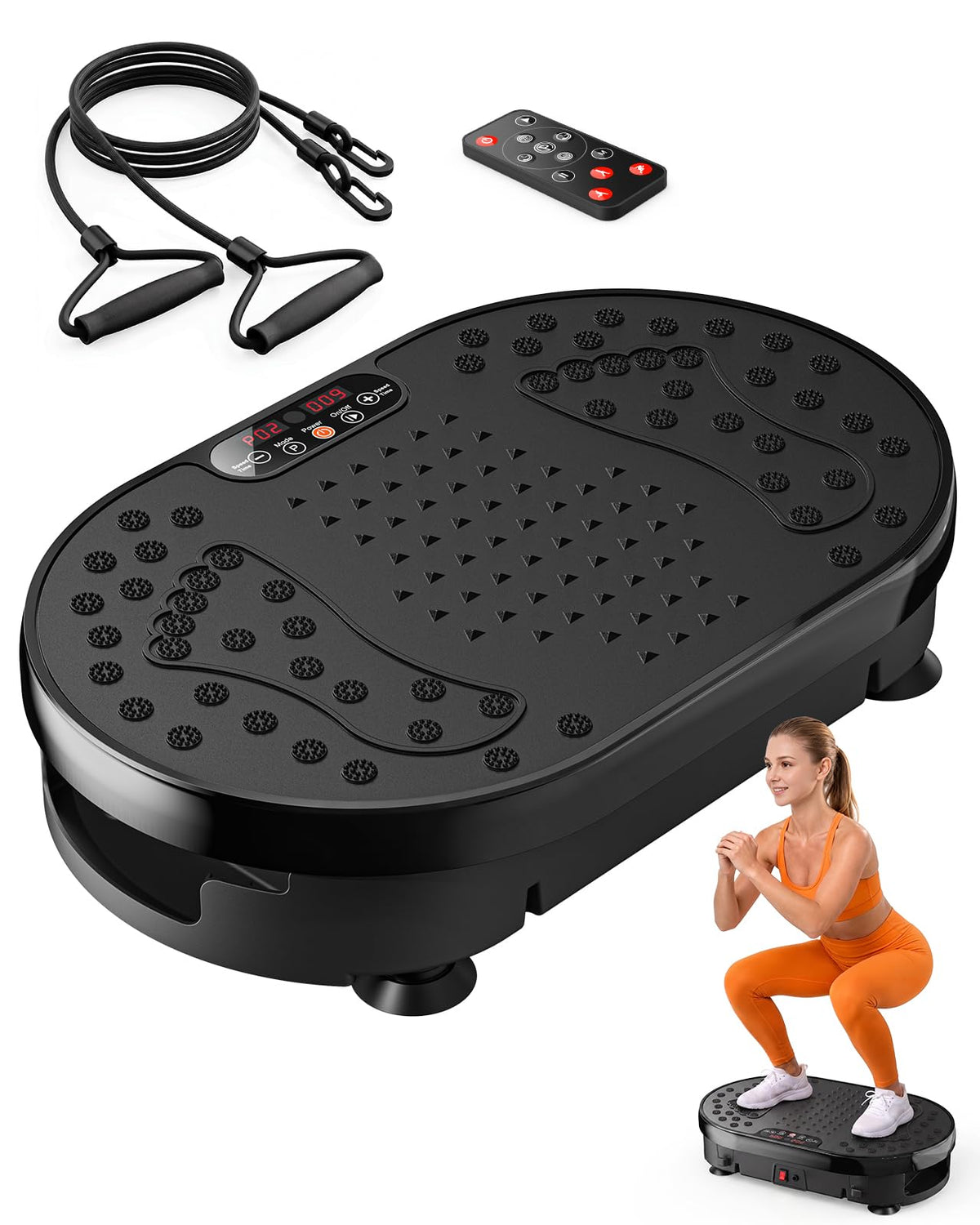 Vibration Plate Exercise Machine with Remote Control C430