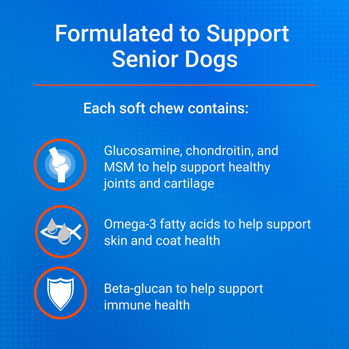 Soft Chews Dog Joint Supplement 60ct E4337