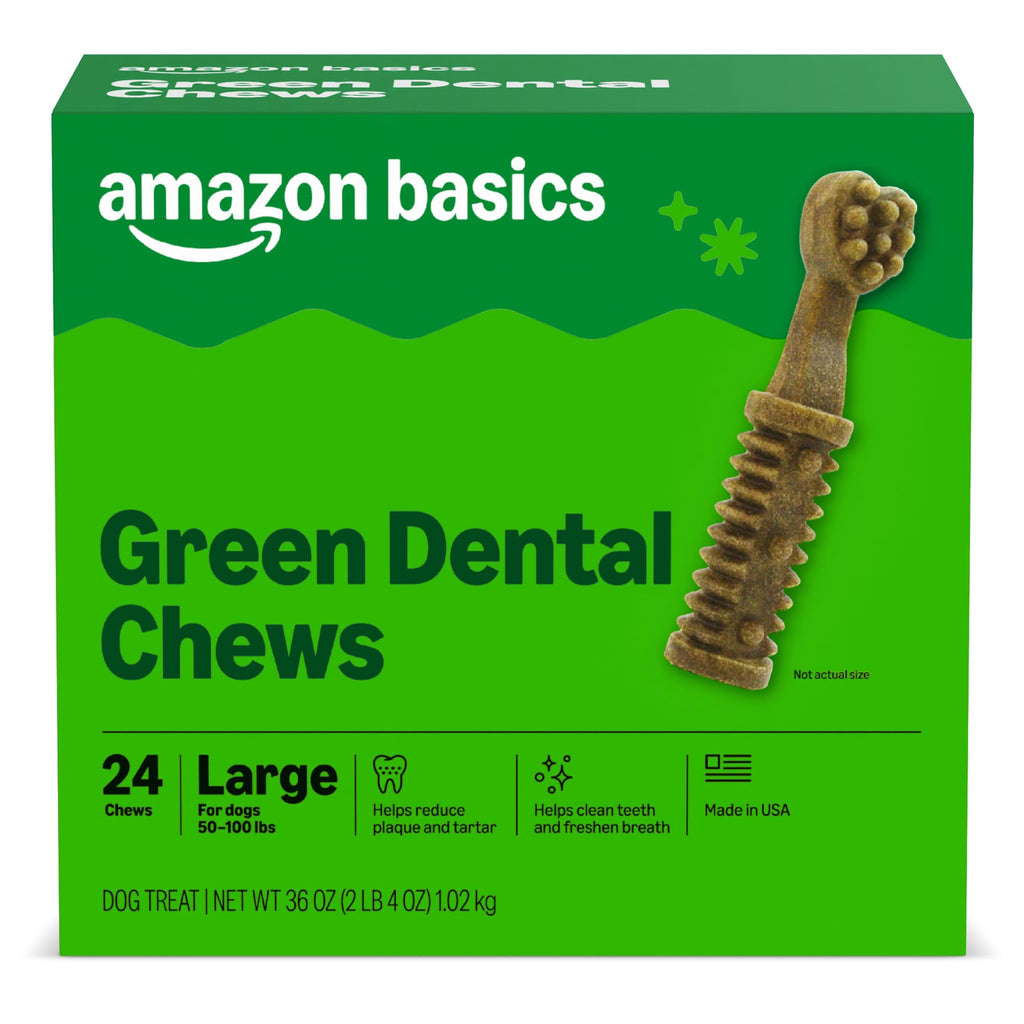 Unflavored Dental Dog Treats, 24 Count I65646