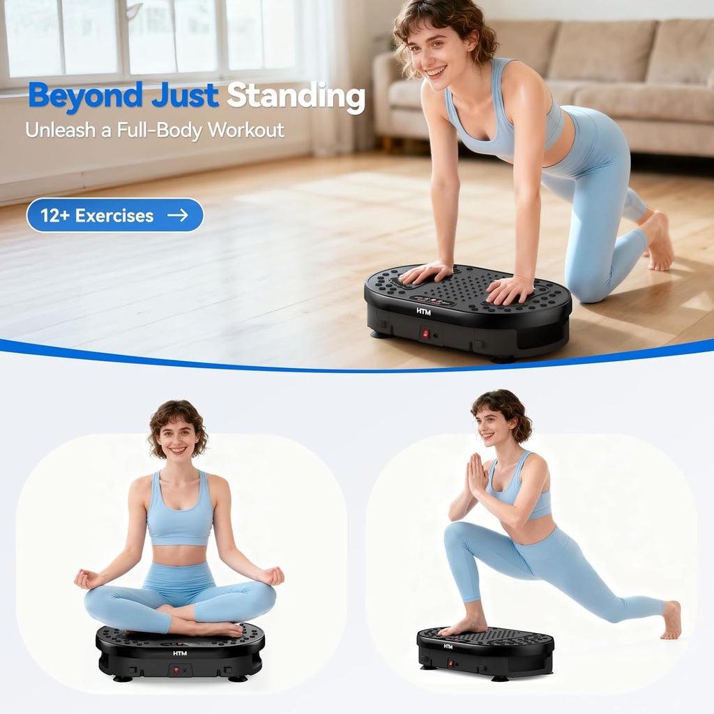 Vibration Plate Exercise Machine with Remote Control C430