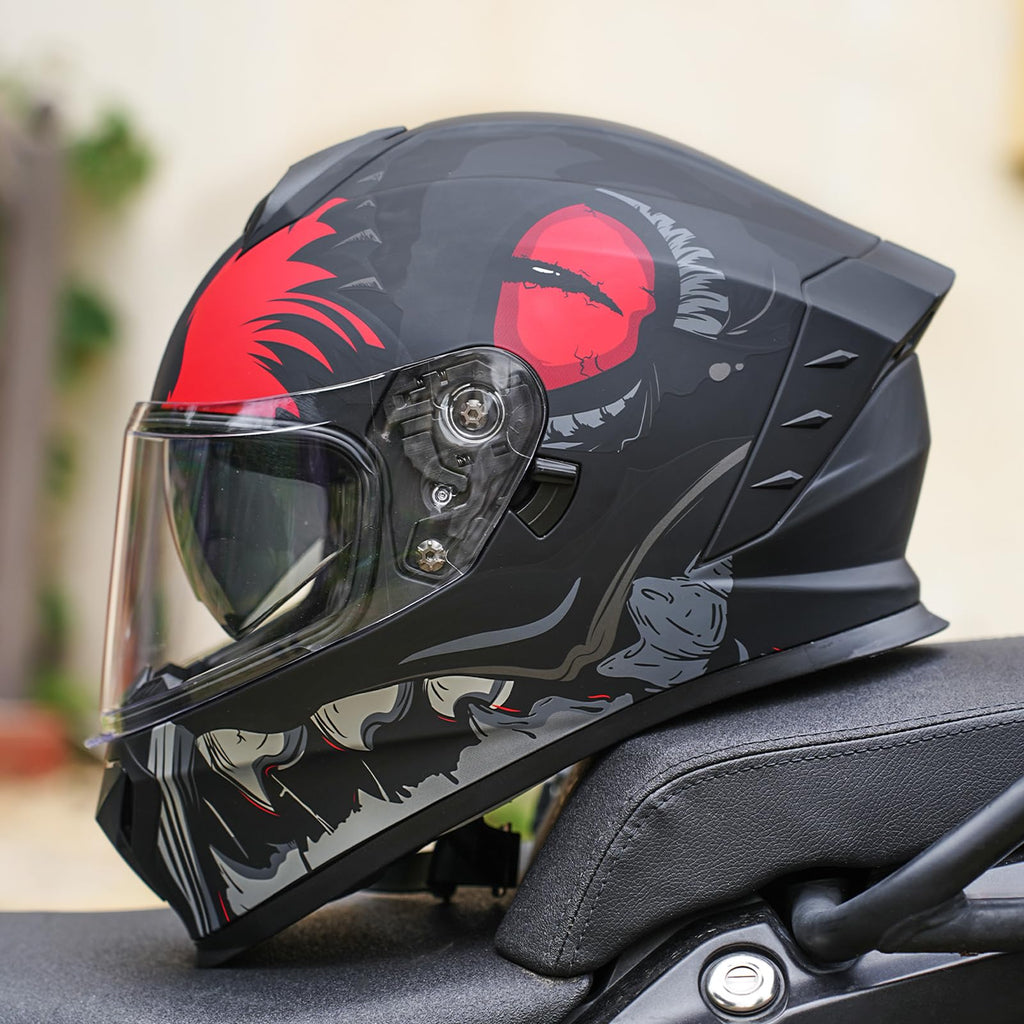 Full Face Dual Visor Motorcycle Helmet A515