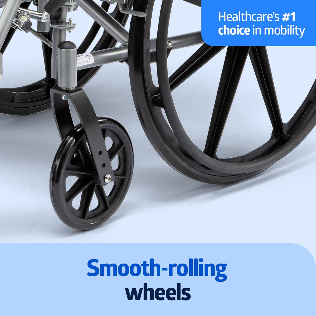 Lightweight Wheelchair with Swing-Back Desk-Length Arms and Elevating Leg Rests O994