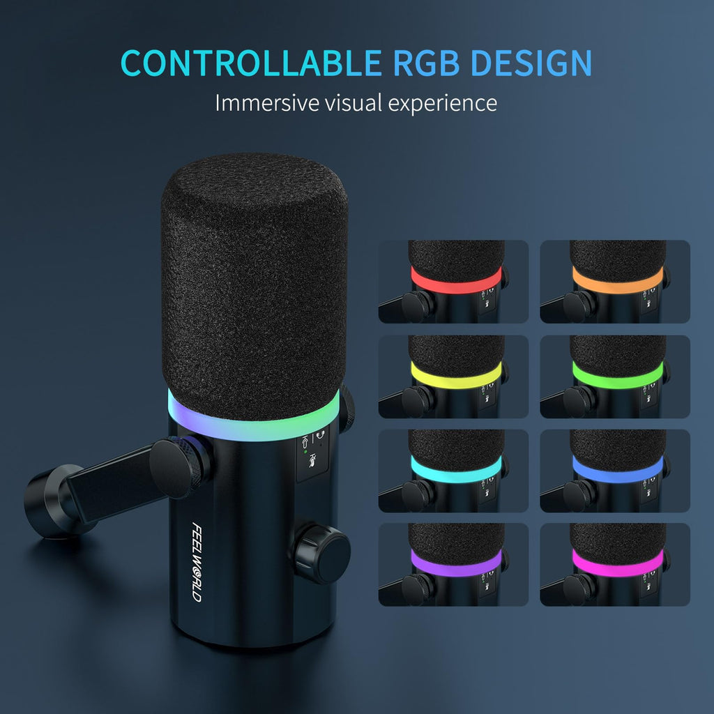 Black Metal Dynamic Microphone D7740
