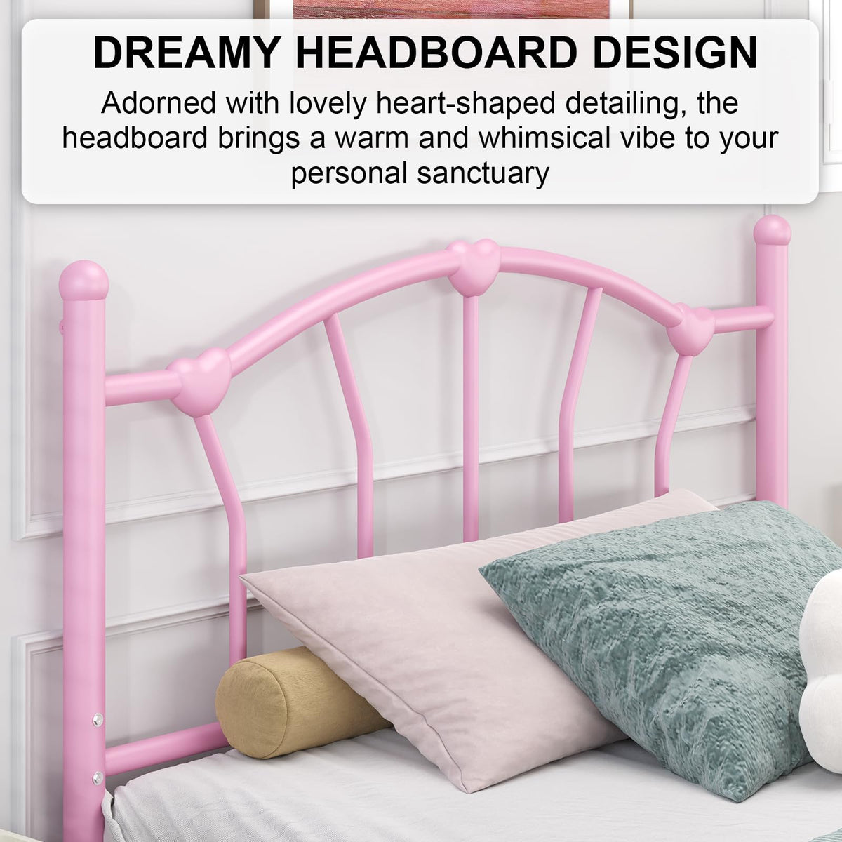 Twin Metal Platform Bed A2785