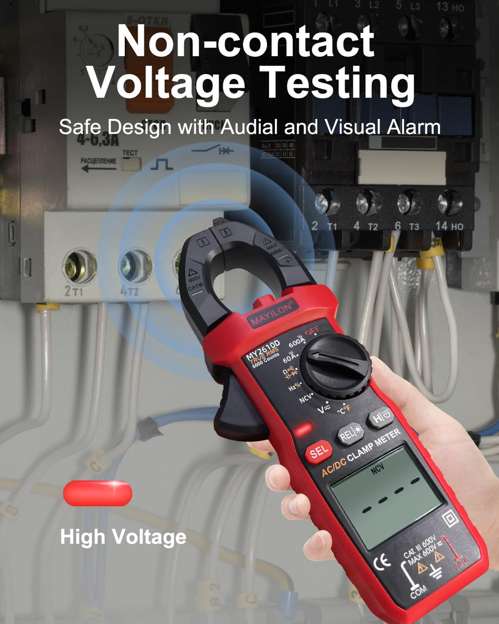 Digital Clamp Meter TRMS 6000 Counts E5796