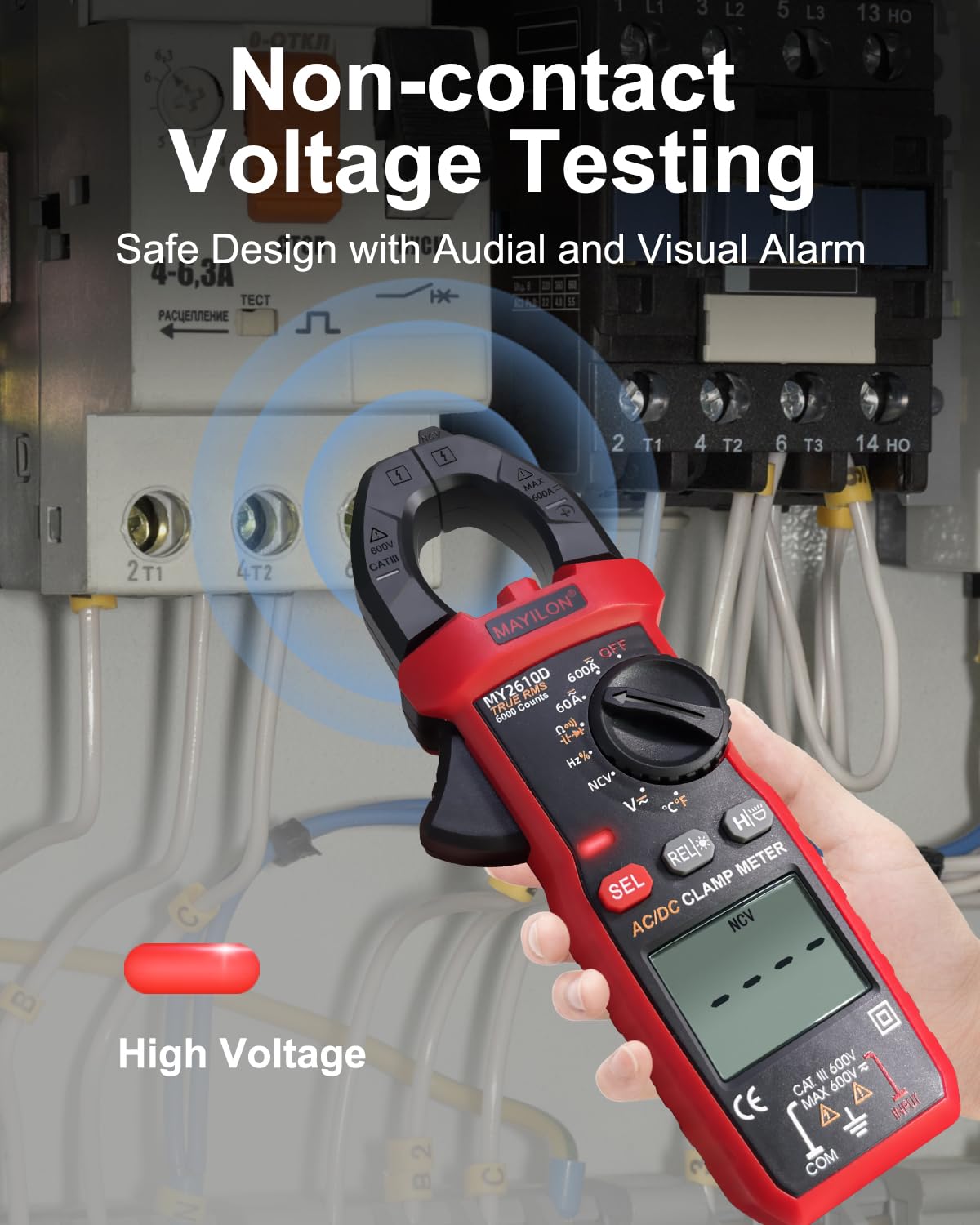 Digital Clamp Meter TRMS 6000 Counts E5796