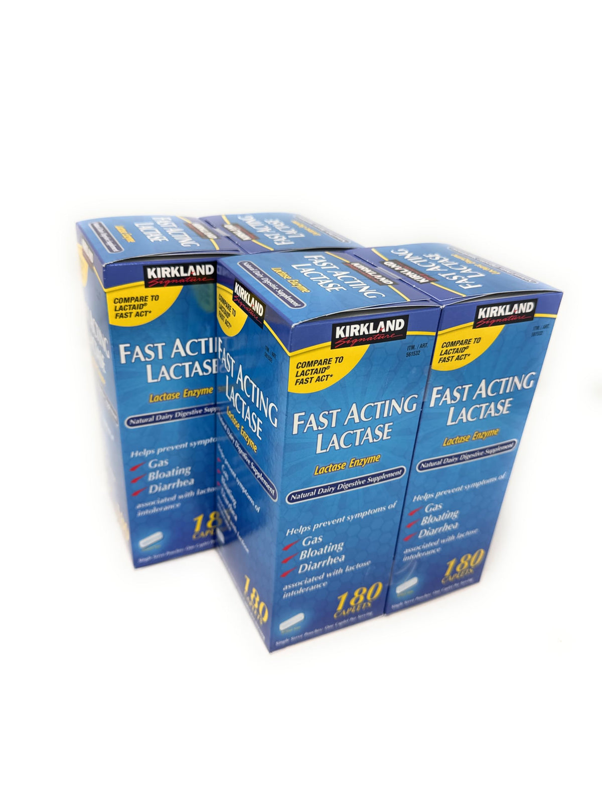 Fast Acting Lactase 720 Caplets 4 Pack L93061