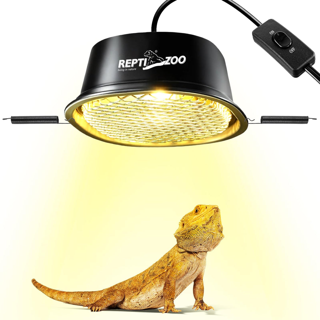 50W UVA Basking Light Fixture with Safety Mesh Kit B21226