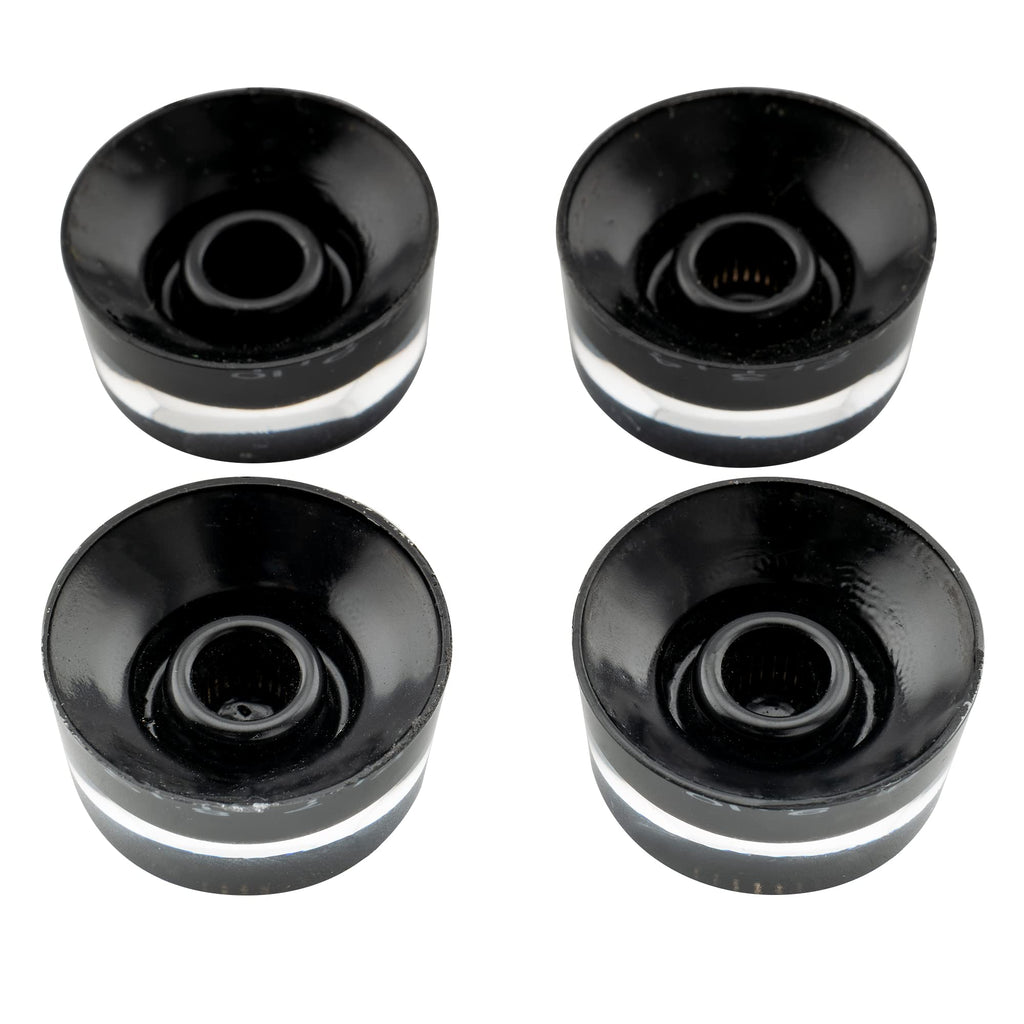 Black 4Pcs Guitar Knobs A430