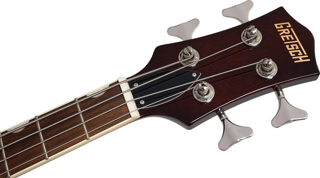 Walnut Stain Short-Scale Electric Bass Guitar M8127
