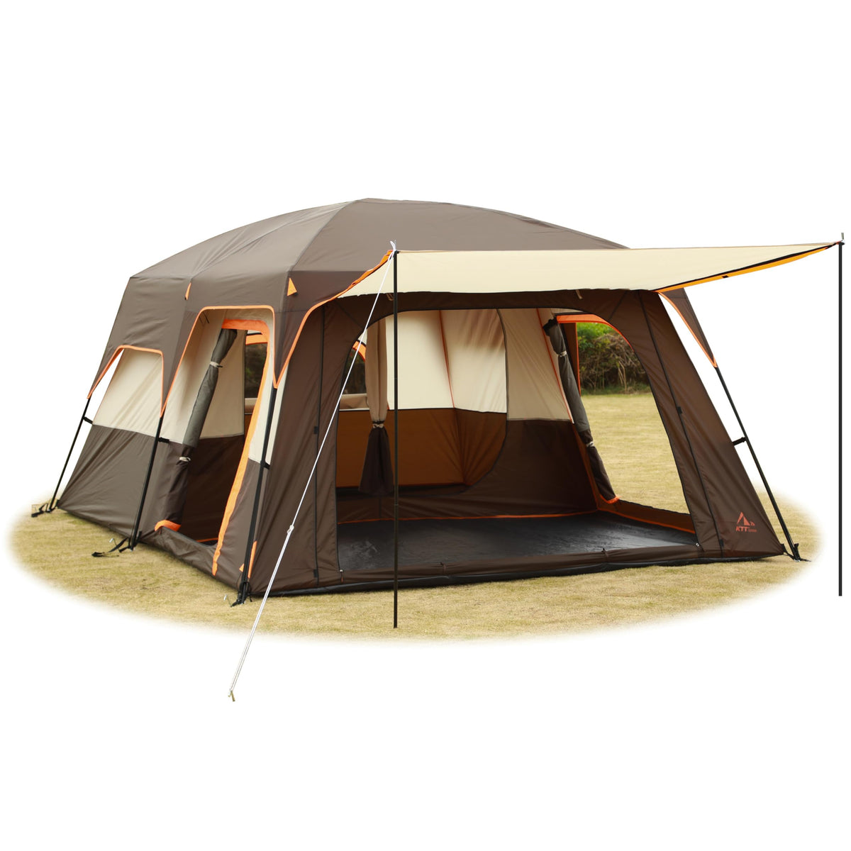 Extra Large 10-12-14 Person Cabin Tent D485