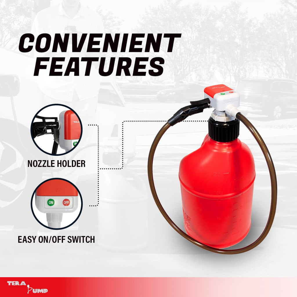 Battery Powered Fuel Transfer Pump with 51" Hose H53913
