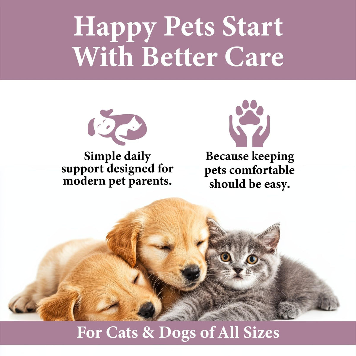 Flea & Tick Support for Cats & Dogs Oral Suspension Milk Flavor 60ml U571998