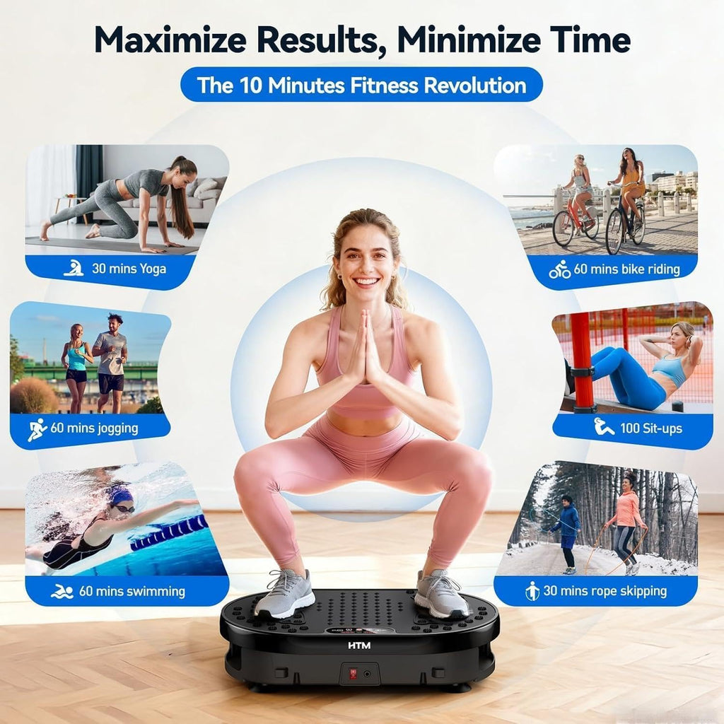 Vibration Plate Exercise Machine with Remote Control C430