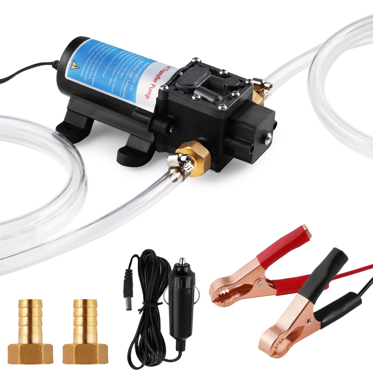 12V Gasoline Transfer Pump Set 3.4 GPM R473403