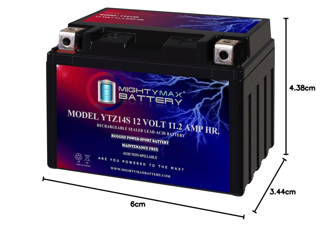 12V 11.2Ah Replacement Battery Z834
