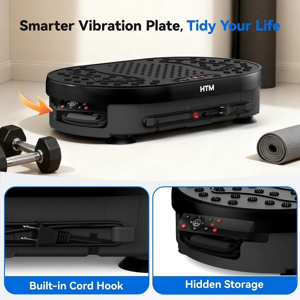 Vibration Plate Exercise Machine with Remote Control C430
