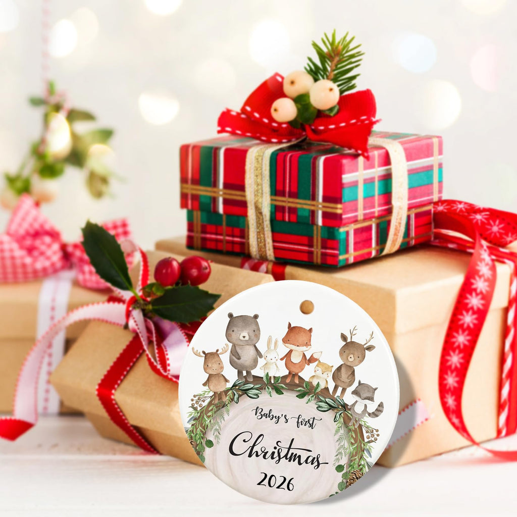 Baby First Christmas Ornament 2026 V17332
