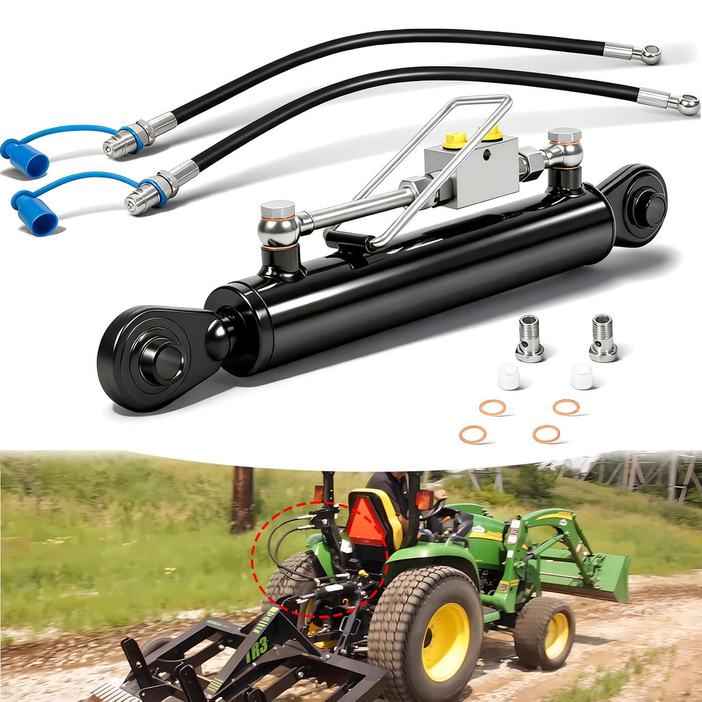 Hydraulic Top Link Cat. 1-1 with Locking Block and 2 Hose T891823